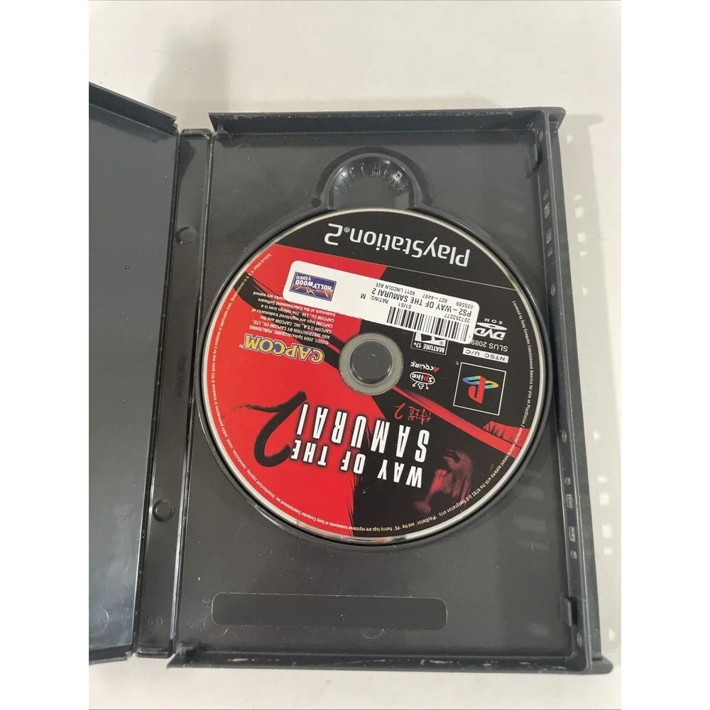 Way of the Samurai 2 PS2 – Original Hollywood Video Rental Case – No Manual